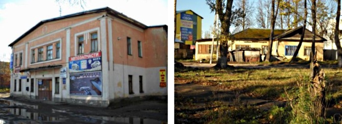 Бывший дом культуры Льнокомбината в г. Пскове